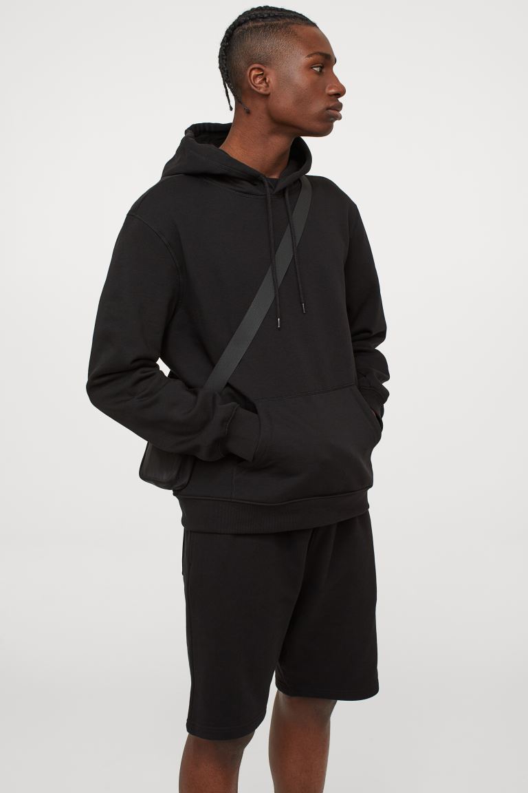 Relaxed Fit hoodies-0970819001-blck