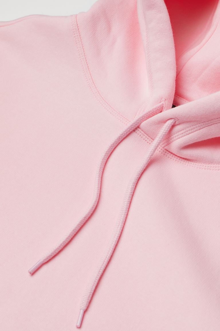Relaxed Fit Hoodie-Light pink-0685814033