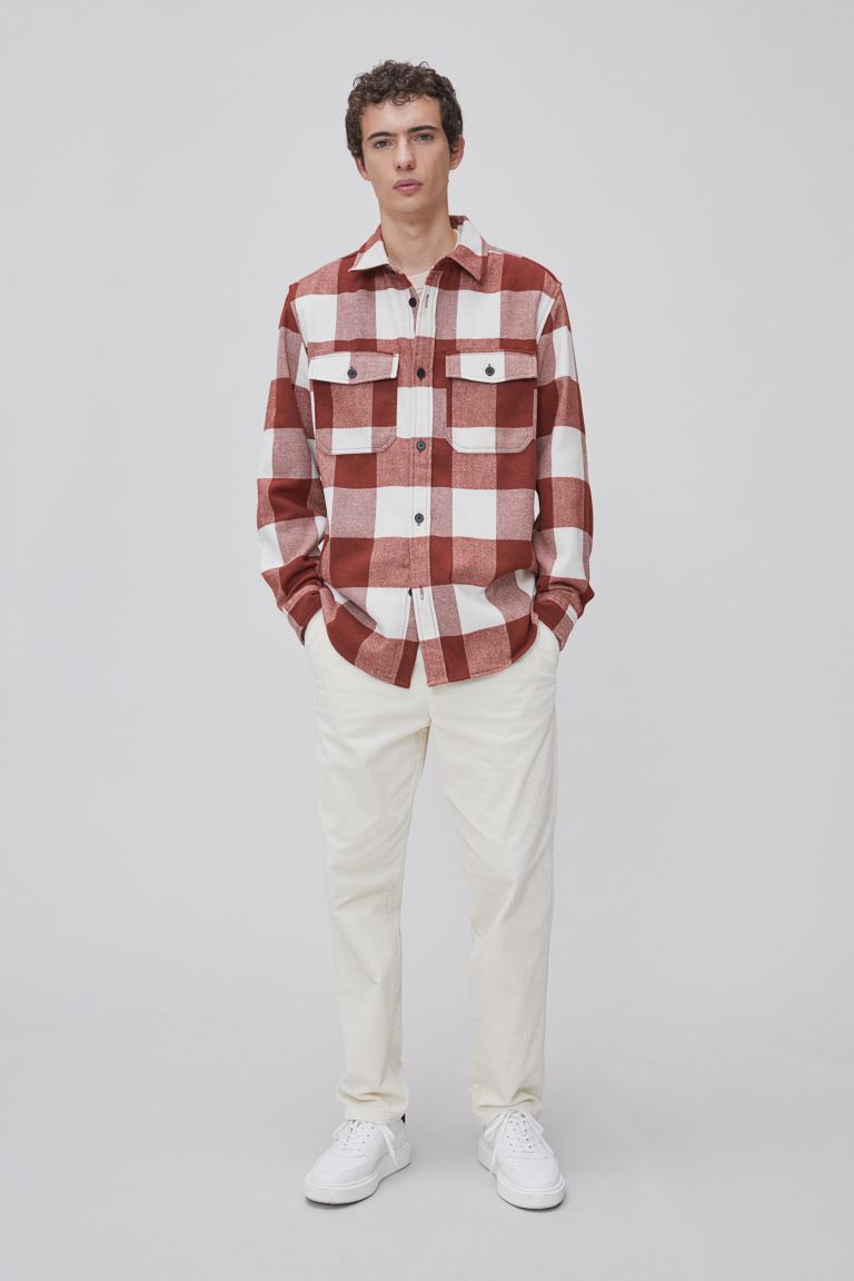 Twill Overshirt-0875217035