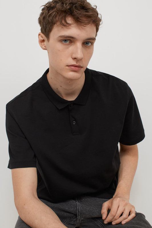 Regular Fit Polo shirts-black-0961943005