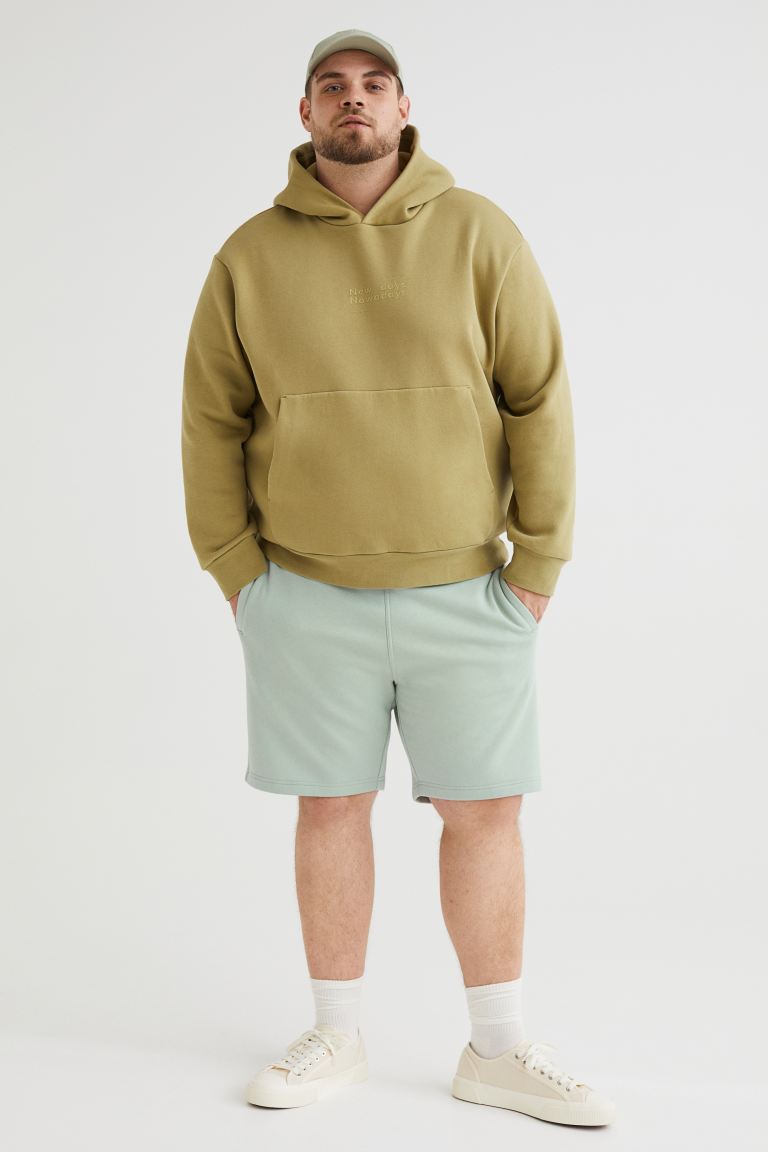 Regular Fit sweatshirt shorts-0956308015