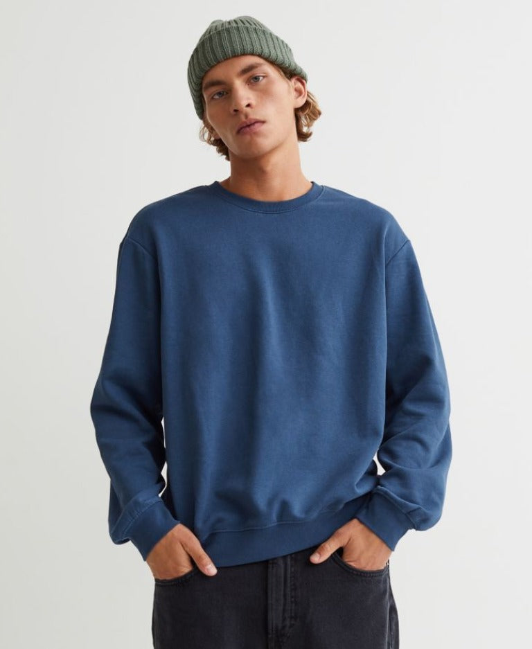Relaxed Fit sweatshirts-0999882002-blue