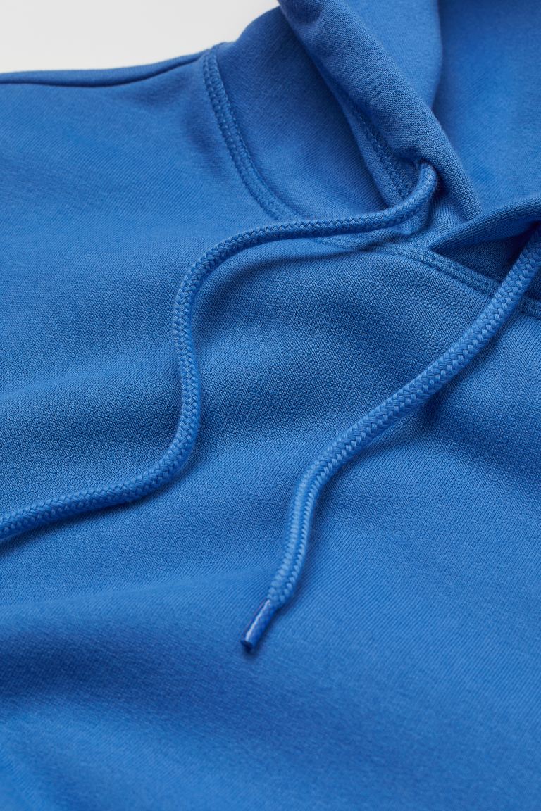 Relaxed Fit Hoodie-Bright blue-0970819011