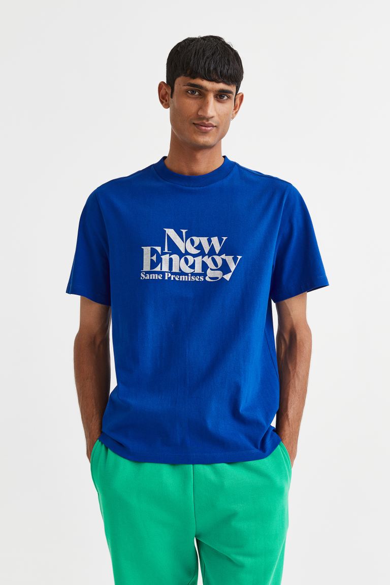 Regular Fit Cotton T-shirt-1113466011