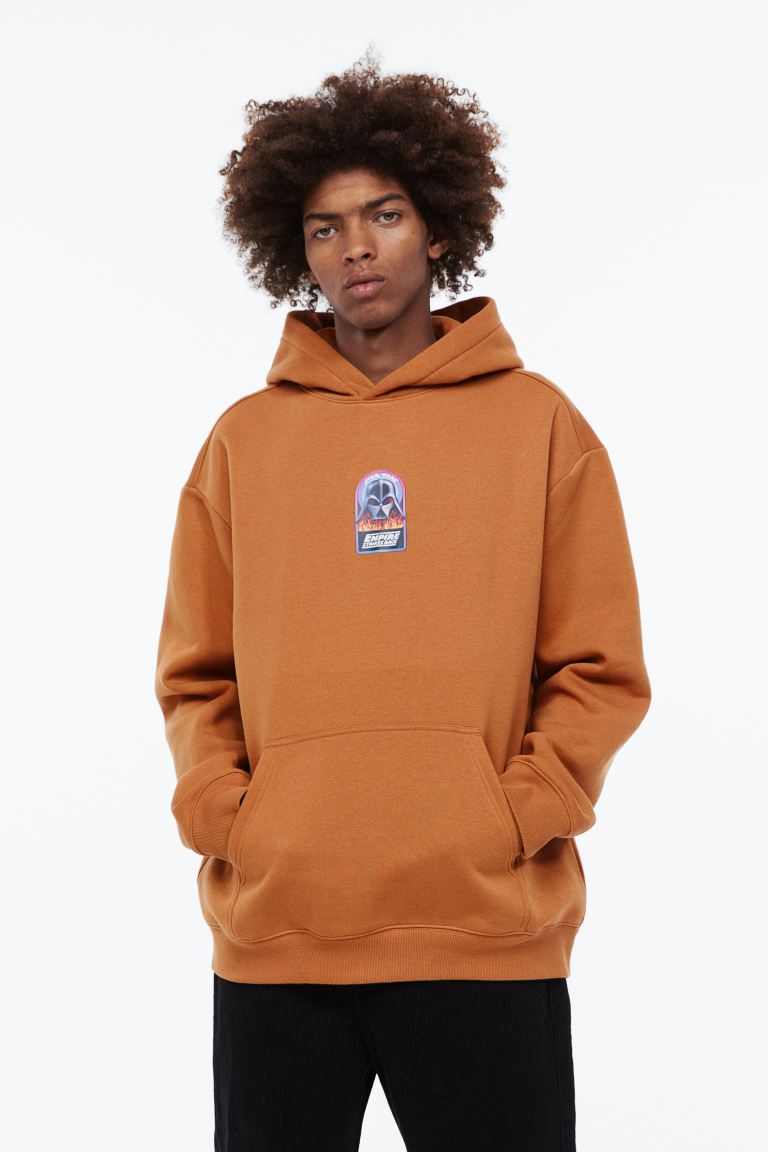 Relaxed Fit Hoodie-1065654015
