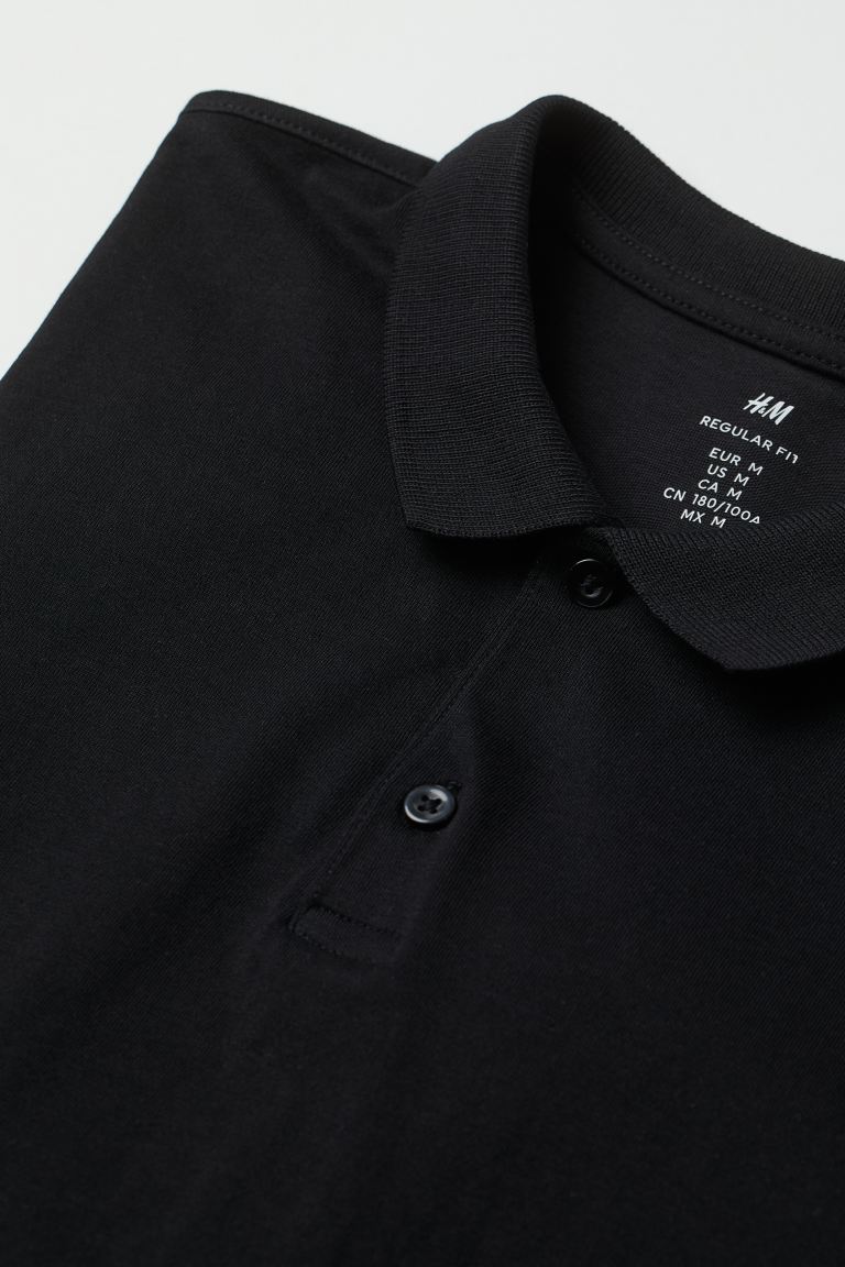 Regular Fit Polo shirts-black-0961943005