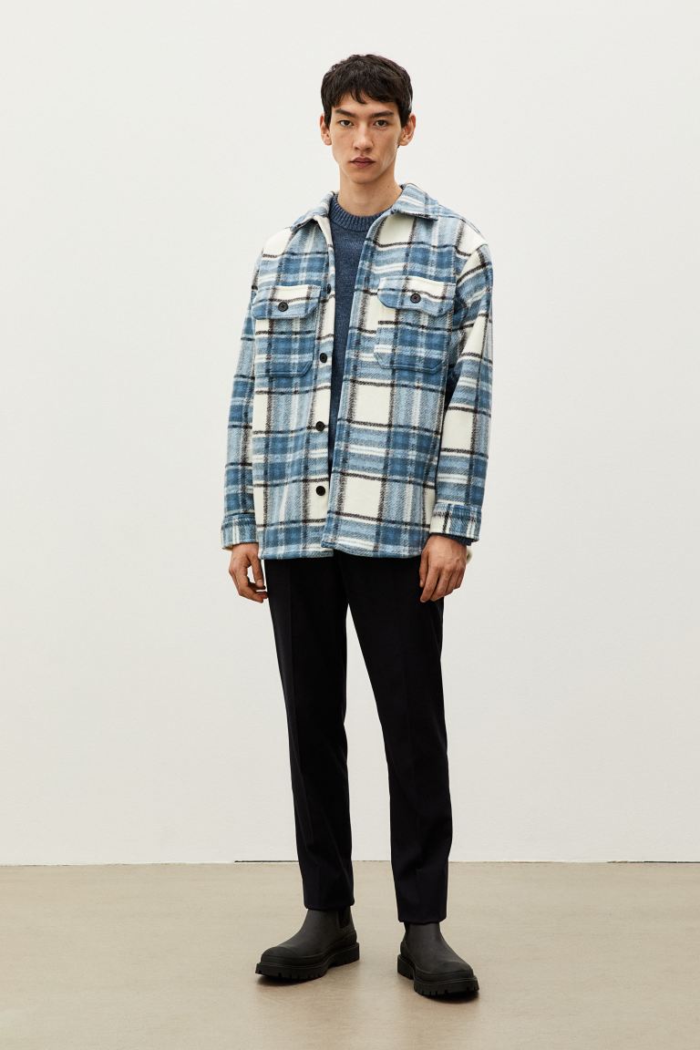 Relaxed Fit Overshirt-1079479002