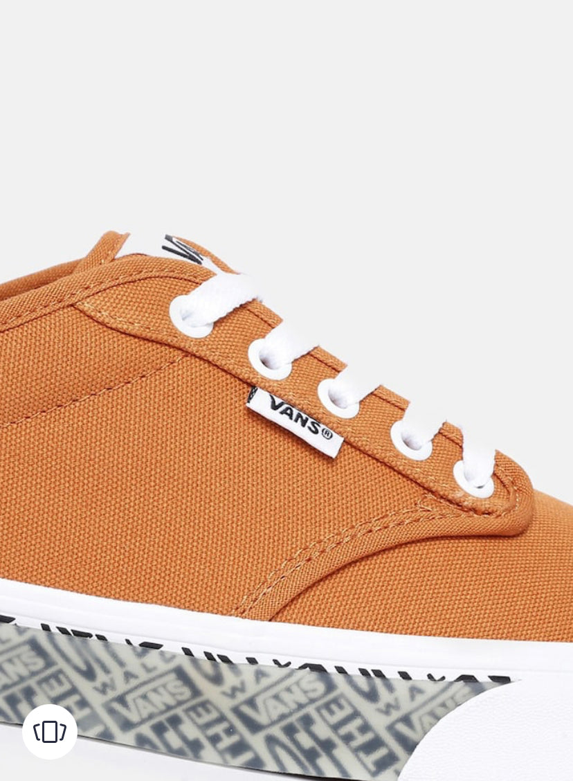 Orange solid Sneaker-Vn0a45j90q1