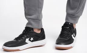 Double Converse Rival Sneakers For Men  (Black)