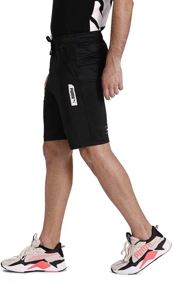 Men Black Regular Shorts - Discount Store