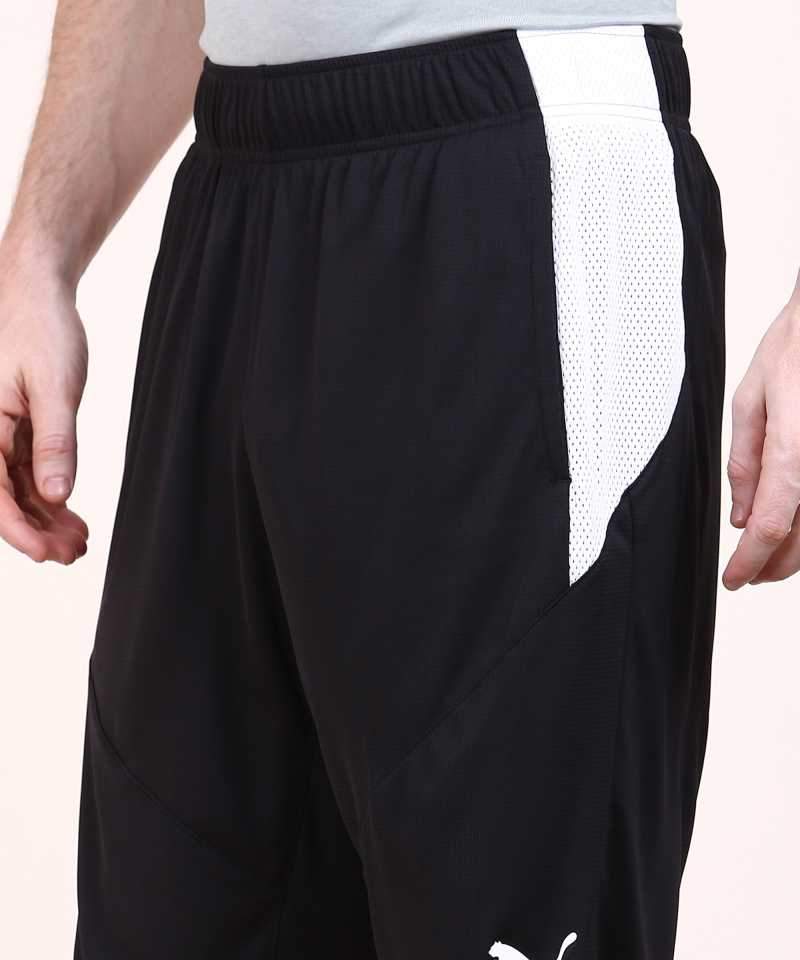 Solid Men White, Black Sports Shorts - Discount Store
