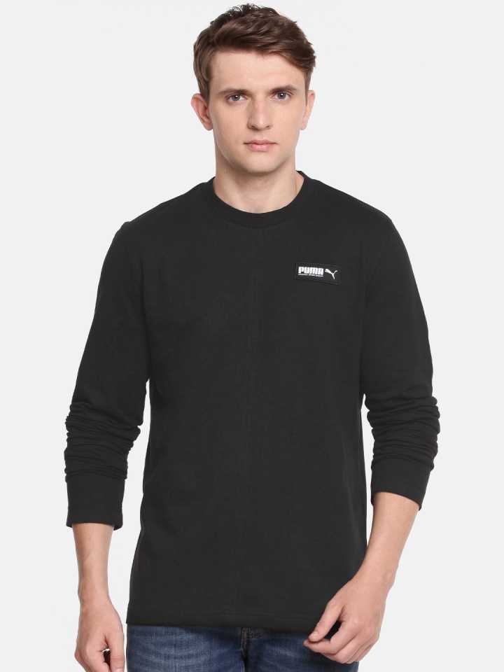 Full Sleeve Solid Men Sweatshirt-58452901