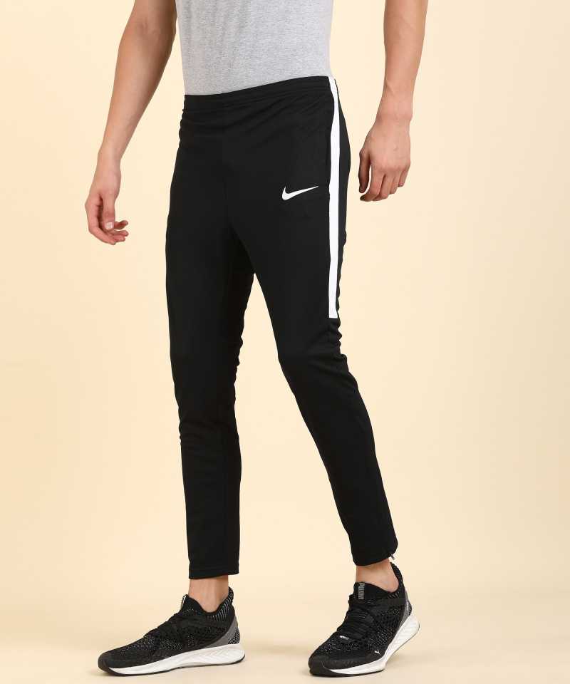 Solid Men Black Track Pants-928004-011