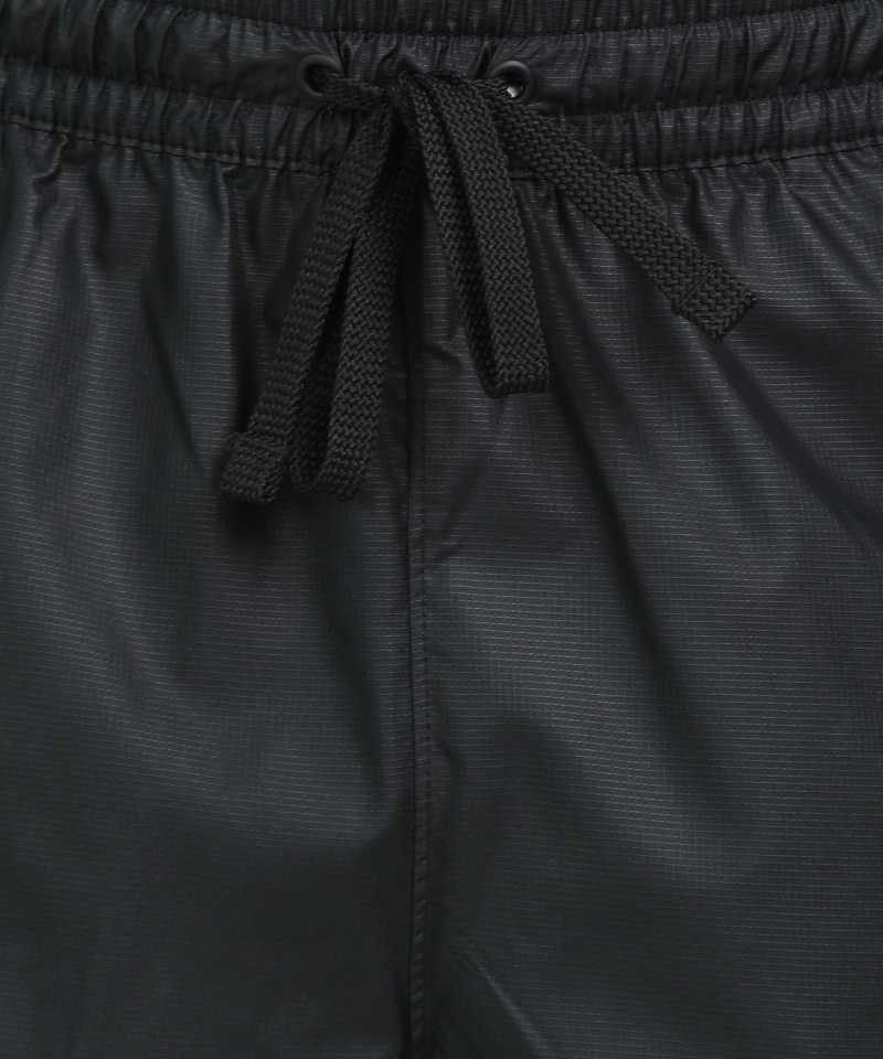 Checkered Men Black Sports Shorts-Bv9293-010