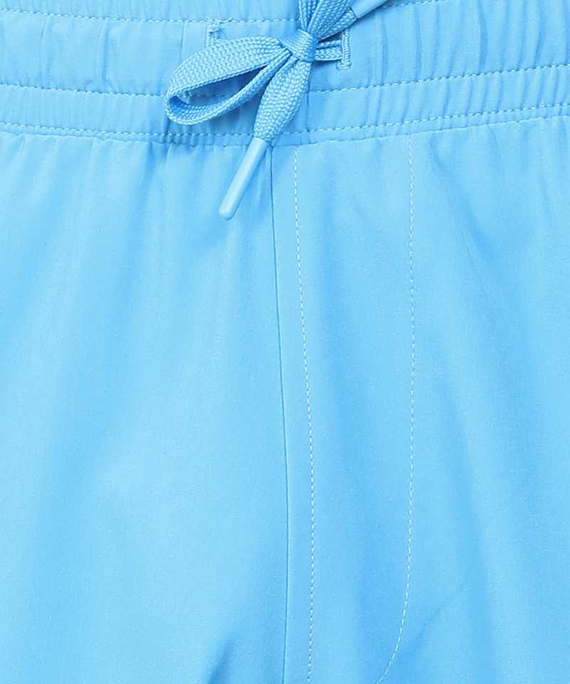 Solid Men Blue Sports Shorts-Fk6941