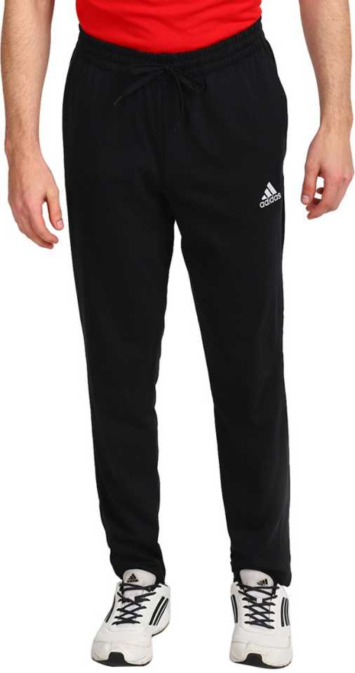 Solid Men Black Track Pants-Ha7040