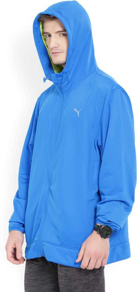 Full Sleeve Solid Men Sports Jacket-59379302